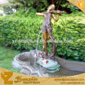 Outdoor Playing Children Bronze Fountain GBFN-E002W